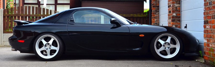 Mazda RX-7 FD диски Desmond Regamaster Marquis Promada R18 9.5J ET18 225/40