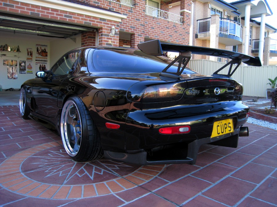 Mazda RX-7 FD диски SSR Professor SP1 R19 9.5J ET18 225/35 11J ET11 245/35