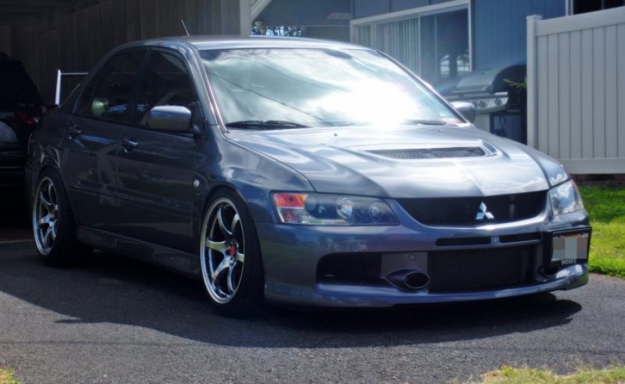 Mitsubishi Lancer Evolution IX диски Rays Gram Lights 57Maximum R18 9.5J ET22 245/40