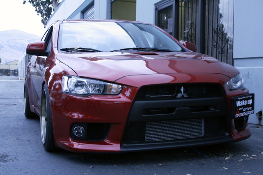 Mitsubishi Lancer Evolution X диски Rays Volk Racing SE37K R18 10.5J ET12 275/35