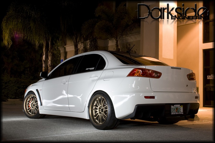 Mitsubishi Lancer Evolution X диски Rays Volk Racing RE30 R18 10.5J ET18 275/35