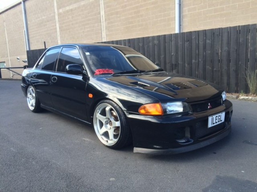 Mitsubishi Lancer Evolution I диски Koya Drift Tek R17 8J ET30 205/40 9J ET35