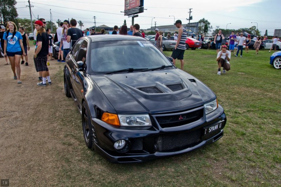 Mitsubishi Lancer Evolution VI диски Rays Volk Racing TE37 R17 9J ET22 255/40