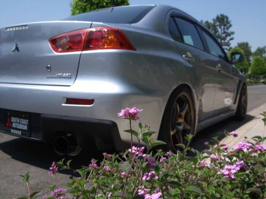 Mitsubishi Lancer Evolution X диски 5Zigen FN01R-C R18 9.5J ET12 255/40