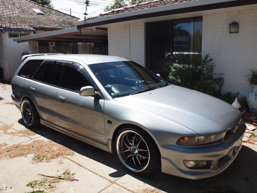 Mitsubishi Legnum VR-4 диски Work Meister S2R R18 9J ET27 225/40 10J ET32 255/35