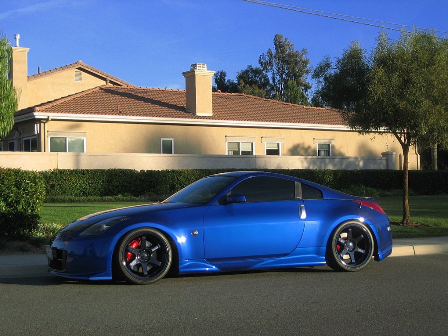 Nissan 350Z диски Rays Volk Racing TE37 R19 9.5J ET12 265/30 10.5J 285/30