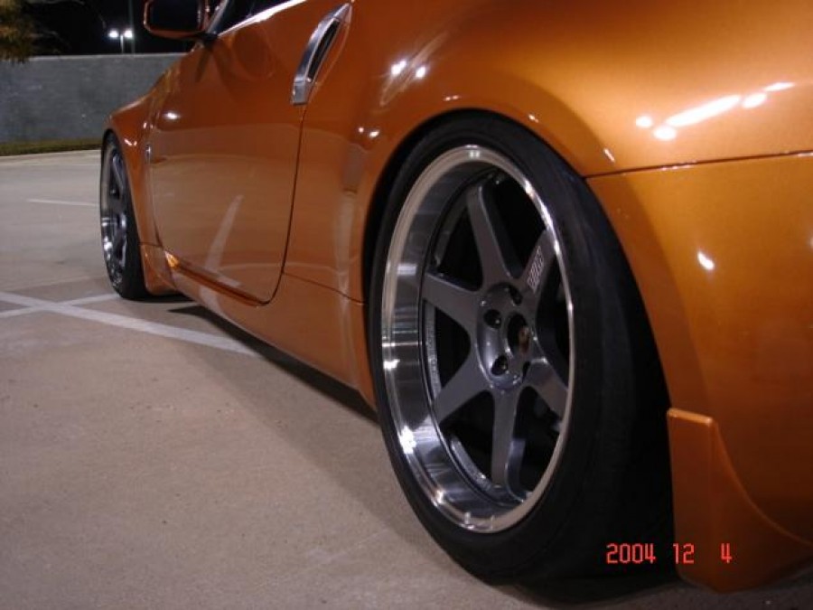 Nissan 350Z диски Rays Volk Racing TE37SL R19 9.5J ET22 255/35 10.5J 285/35