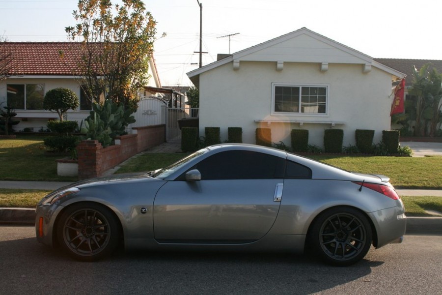 Nissan 350Z диски Work Emotion CR KAI R18 9.5J ET12 245/40
