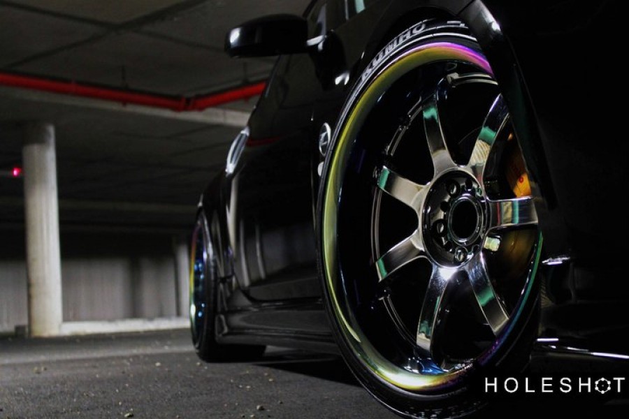 Nissan 350Z диски Rays Gram Light 57S Pro R19 9J ET-7 235/35 10J ET-5 245/35