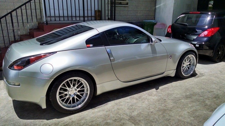 Nissan 350Z диски Square g6 R18 9.5J ET12 245/40
