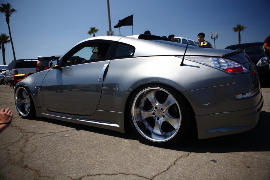 Nissan 350Z диски AME Shallen CX R19 9.5J ET16 235/35 10J ET-5 265/30
