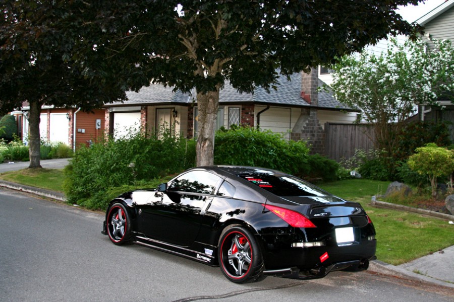 Nissan 350Z диски Rays Volk Racing GT-S R19 9.5J ET17 235/35 10.5J ET18 295/30
