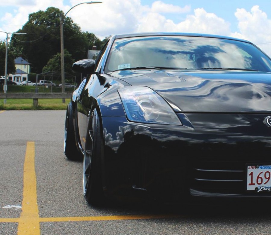 Nissan 350Z диски Zedd CC10 R19 9.5J ET-19 235/35 11J ET-16 245/35