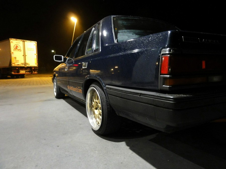 Nissan Laurel C32 диски Brock B1 R16 7.5J ET35 195/45 Work VS-XX R17 10J ET20 205/40