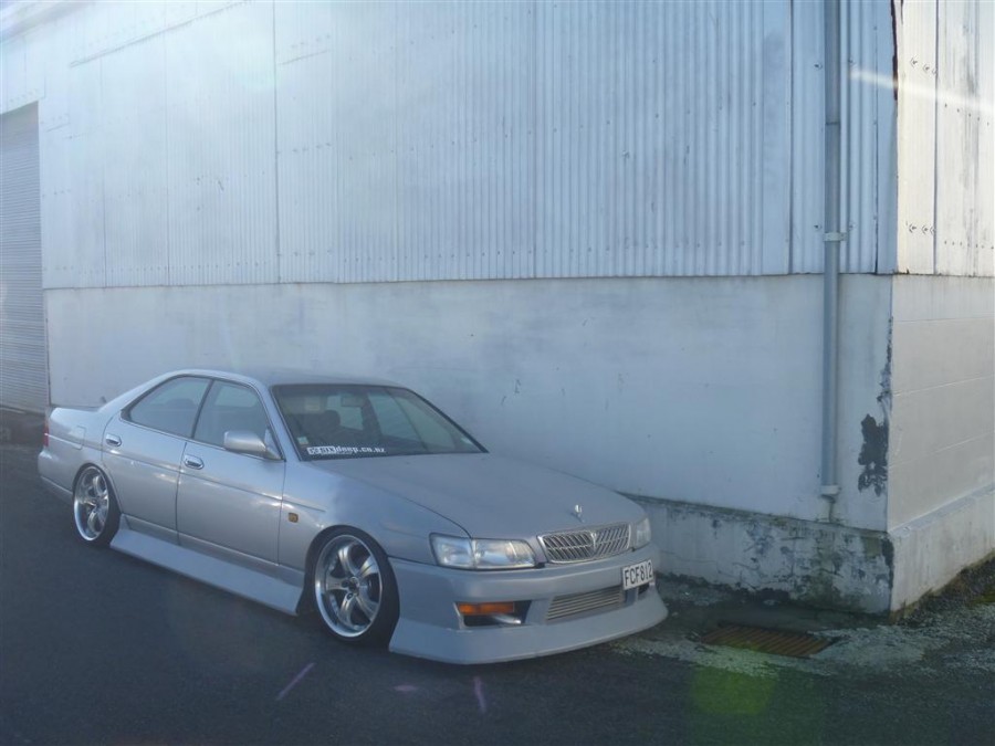 Nissan Laurel C35 диски Work Euroline KH R18 8.5J ET15 215/35 9.5J 225/35